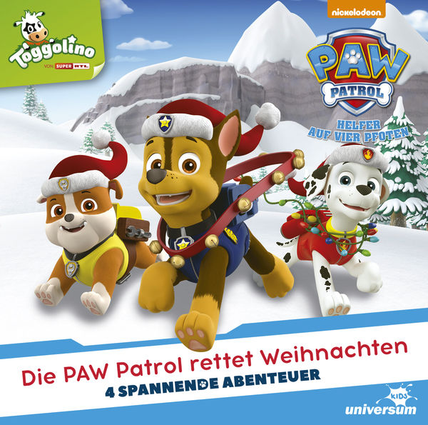 Die PAW Patrol rettet Weihnachten (CD) - Film, DVD, Blu-ray, Trailer